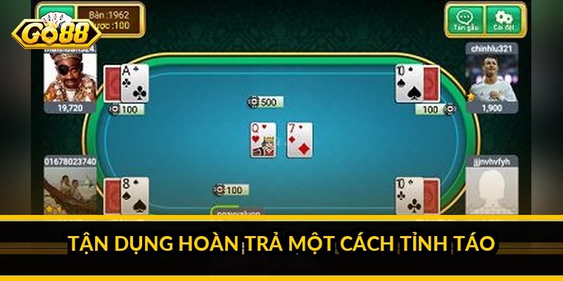 Tận dụng hoàn trả một cách tỉnh táo